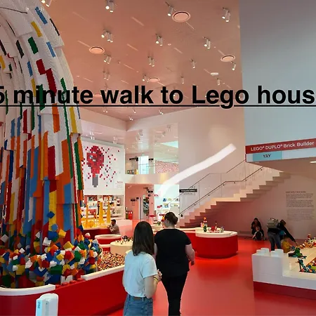 5 Minute Walk To Lego House - 2 Bedrooms 80m2 With Garden Apartment Billund